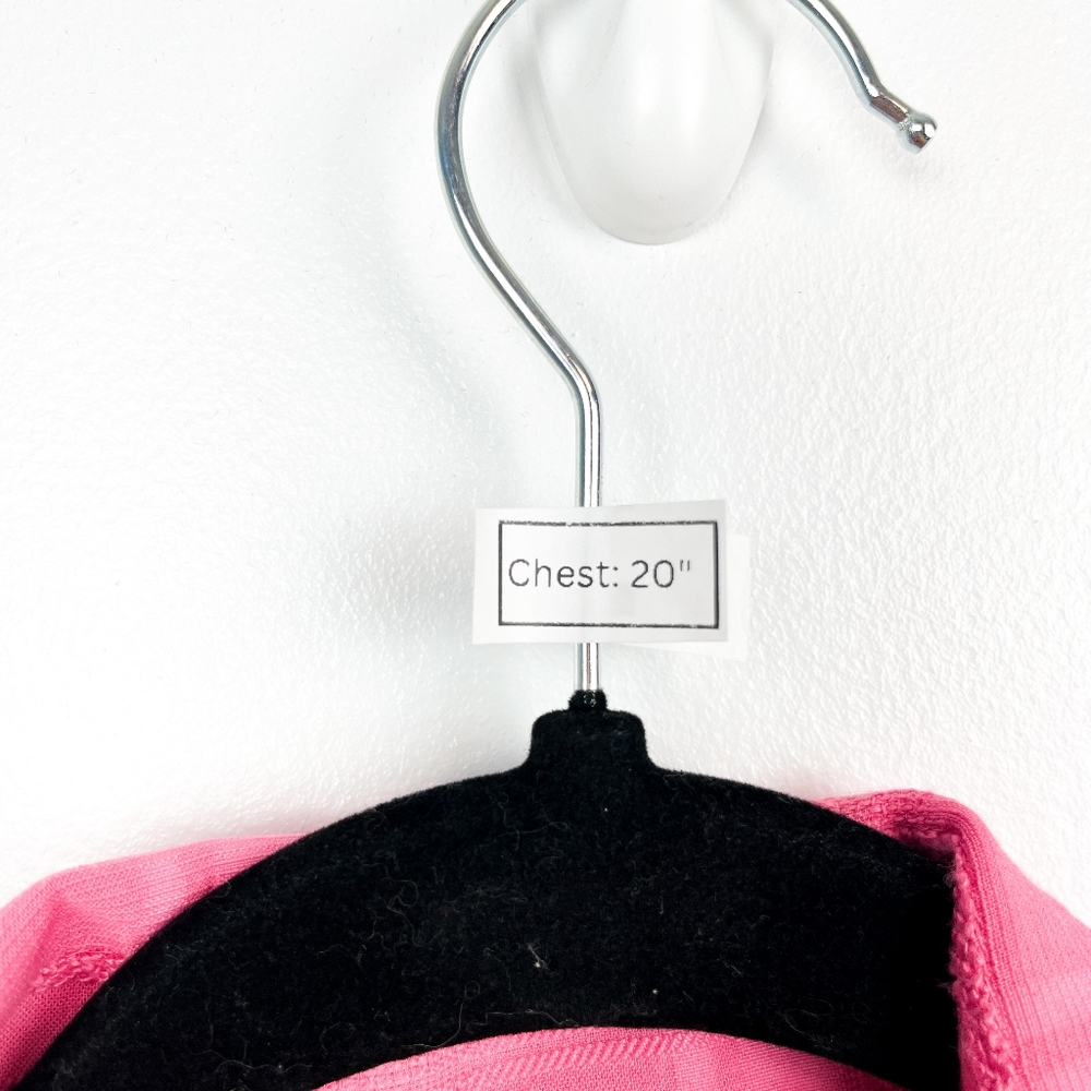Pink Button-Up Textured Blouse - Picture 8 of 8